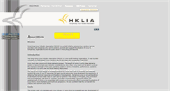 Desktop Screenshot of hklia.org