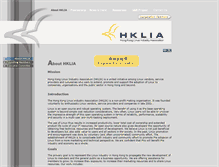 Tablet Screenshot of hklia.org